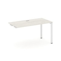 Style Project SN-6P.OPRS-001 (Дуб наварра/Белый металл) Стол приставка к опорным элементам