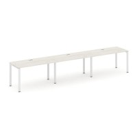 Style Project SN-6P.ORS-054 (Дуб наварра/Белый металл) Рабочая станция односторонняя