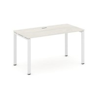 Style Project SN-6P.SP-011 (Дуб наварра/Белый металл) Стол письменный