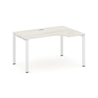 Style Project SN-6P.SPA-002R (Дуб наварра/Белый металл) Стол рабочий эргономичный