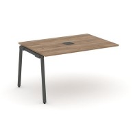 Style Project SN-4A.NSPRG-003 (Дуб табак/Антрацит металл) Проходной наборный элемент переговорного стола