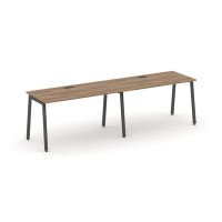Style Project SN-4A.ORS-024 (Дуб табак/Антрацит металл) Рабочая станция односторонняя