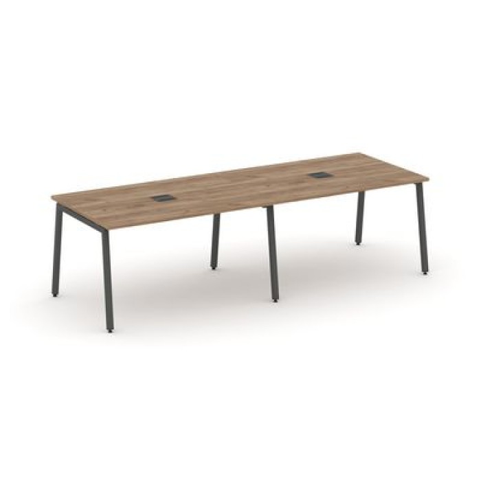 Стайл Проджект SN-4A.SPRG-011 (Дуб табак/Антрацит металл) Стол переговорный