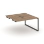 Style Project SN-4O.DPRS-002 (Дуб табак/Антрацит металл) Стол приставка к опорным элементам