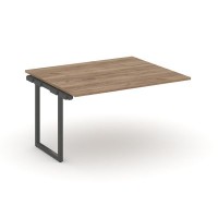 Style Project SN-4O.NSPRG-033.3 (Дуб табак/Антрацит металл) Проходной наборный элемент переговорного стола