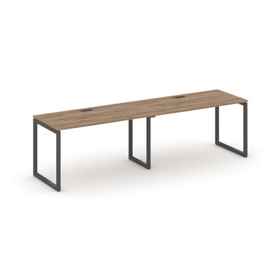 Style Project SN-4O.ORS-023 (Дуб табак/Антрацит металл) Рабочая станция односторонняя