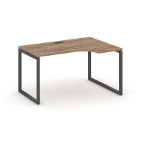 Style Project SN-4O.SPA-001R (Дуб табак/Антрацит металл) Стол рабочий эргономичный