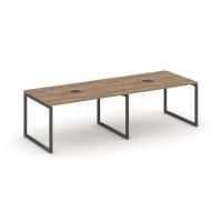 Style Project SN-4O.SPRG-012 (Дуб табак/Антрацит металл) Стол переговорный