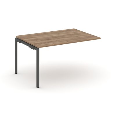 Style Project SN-4P.NSPRG-002.3 (Дуб табак/Антрацит металл) Проходной наборный элемент переговорного стола