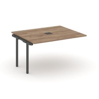 Style Project SN-4P.NSPRG-034 (Дуб табак/Антрацит металл) Проходной наборный элемент переговорного стола