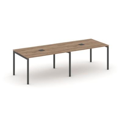 Style Project SN-4P.SPRG-011 (Дуб табак/Антрацит металл) Стол переговорный