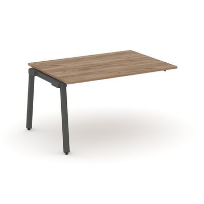 Style Project SN-5A.NSPRG-001.3 (Дуб табак/Антрацит металл) Проходной наборный элемент переговорного стола