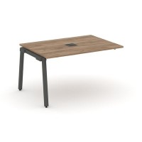 Style Project SN-5A.NSPRG-002 (Дуб табак/Антрацит металл) Проходной наборный элемент переговорного стола