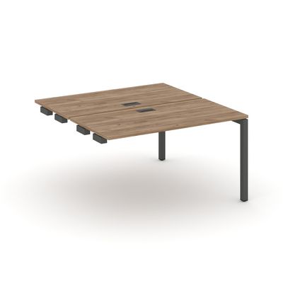 Style Project SN-5P.DPRS-011 (Дуб табак/Антрацит металл) Стол приставка к опорным элементам