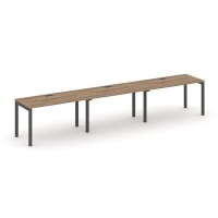 Style Project SN-5P.ORS-042 (Дуб табак/Антрацит металл) Рабочая станция односторонняя