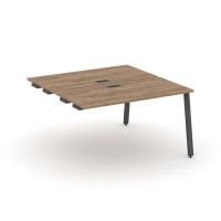 Style Project SN-6A.DPRS-021 (Дуб табак/Антрацит металл) Стол приставка к опорным элементам