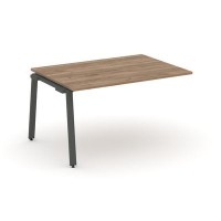 Style Project SN-6A.NSPRG-001.3 (Дуб табак/Антрацит металл) Проходной наборный элемент переговорного стола