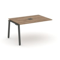 Style Project SN-6A.NSPRG-004 (Дуб табак/Антрацит металл) Проходной наборный элемент переговорного стола