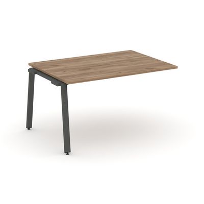 Style Project SN-6A.NSPRG-004.3 (Дуб табак/Антрацит металл) Проходной наборный элемент переговорного стола