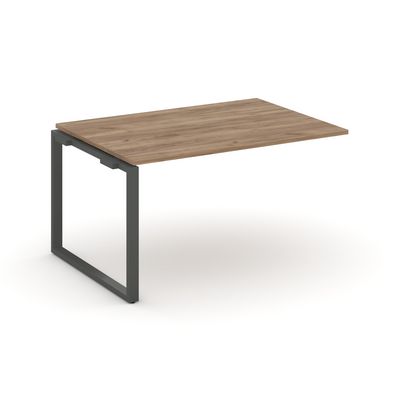 Style Project SN-6O.NSPRG-003.3 (Дуб табак/Антрацит металл) Проходной наборный элемент переговорного стола