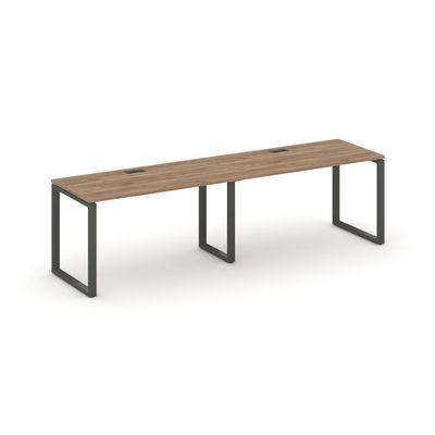 Style Project SN-6O.ORS-004 (Дуб табак/Антрацит металл) Рабочая станция односторонняя