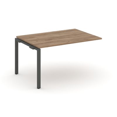 Style Project SN-6P.NSPRG-004.3 (Дуб табак/Антрацит металл) Проходной наборный элемент переговорного стола