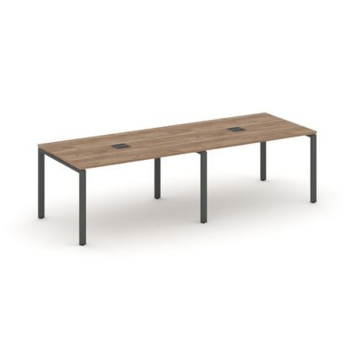 Стайл Проджект SN-6P.SPRG-013 (Дуб табак/Антрацит металл) Стол переговорный