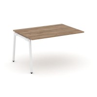 Style Project SN-4A.NSPRG-002.3 (Дуб табак/Белый металл) Проходной наборный элемент переговорного стола