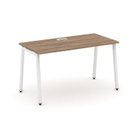 Style Project SN-4A.SP-011 (Дуб табак/Белый металл) Стол письменный