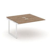 Style Project SN-4O.DNRS-022 (Дуб табак/Белый металл) Проходной наборный элемент