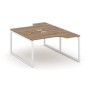 Style Project SN-4O.DRPA-021 (Дуб табак/Белый металл) Рабочая станция эргономичная