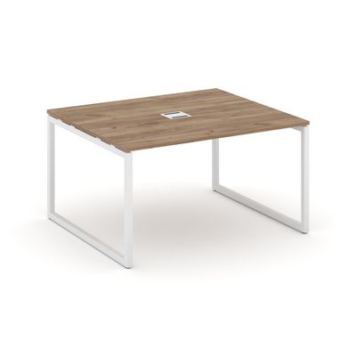 Style Project SN-4O.SPRG-033 (Дуб табак/Белый металл) Стол переговорный