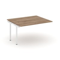 Style Project SN-4P.NSPRG-034.3 (Дуб табак/Белый металл) Проходной наборный элемент переговорного стола