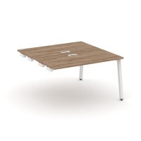Style Project SN-5A.DPRS-024 (Дуб табак/Белый металл) Стол приставка к опорным элементам