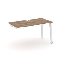 Style Project SN-5A.OPRS-003 (Дуб табак/Белый металл) Стол приставка к опорным элементам