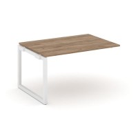 Style Project SN-5O.NSPRG-004.3 (Дуб табак/Белый металл) Проходной наборный элемент переговорного стола