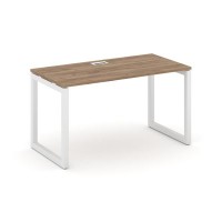 Style Project SN-5O.SP-012 (Дуб табак/Белый металл) Стол письменный