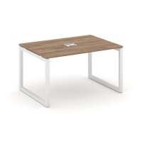 Style Project SN-5O.SPRG-004 (Дуб табак/Белый металл) Стол переговорный