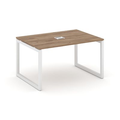 Style Project SN-5O.SPRG-004 (Дуб табак/Белый металл) Стол переговорный