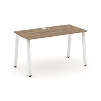 Style Project SN-6A.SP-014 (Дуб табак/Белый металл) Стол письменный