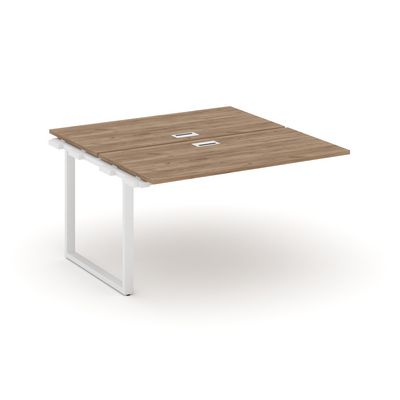 Style Project SN-6O.DNRS-004 (Дуб табак/Белый металл) Проходной наборный элемент