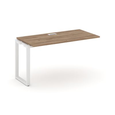 Style Project SN-6O.ONRS-024 (Дуб табак/Белый металл) Проходной наборный элемент