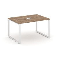 Style Project SN-6O.SPRG-001 (Дуб табак/Белый металл) Стол переговорный