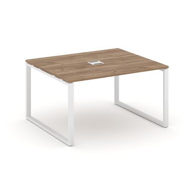 Style Project SN-6O.SPRG-032 (Дуб табак/Белый металл) Стол переговорный