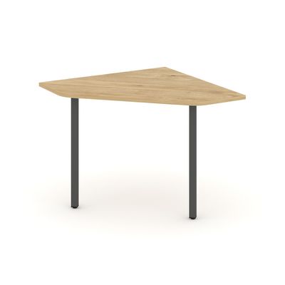 Style Project SN-4.UPRG-001 (Тиквуд светлый/Антрацит металл) Угловой элемент переговорного стола