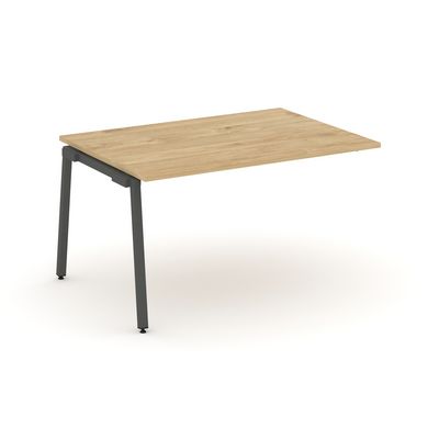 Style Project SN-4A.NSPRG-003.3 (Тиквуд светлый/Антрацит металл) Проходной наборный элемент переговорного стола