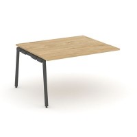 Style Project SN-4A.NSPRG-032.3 (Тиквуд светлый/Антрацит металл) Проходной наборный элемент переговорного стола