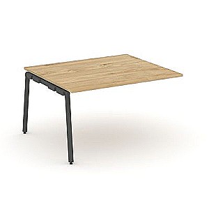 Стайл Проджект SN-4A.NSPRG-032.3 (Тиквуд светлый/Антрацит металл) Проходной наборный элемент переговорного стола
