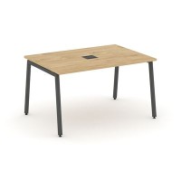 Style Project SN-4A.SPRG-001 (Тиквуд светлый/Антрацит металл) Стол переговорный