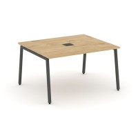 Style Project SN-4A.SPRG-033 (Тиквуд светлый/Антрацит металл) Стол переговорный